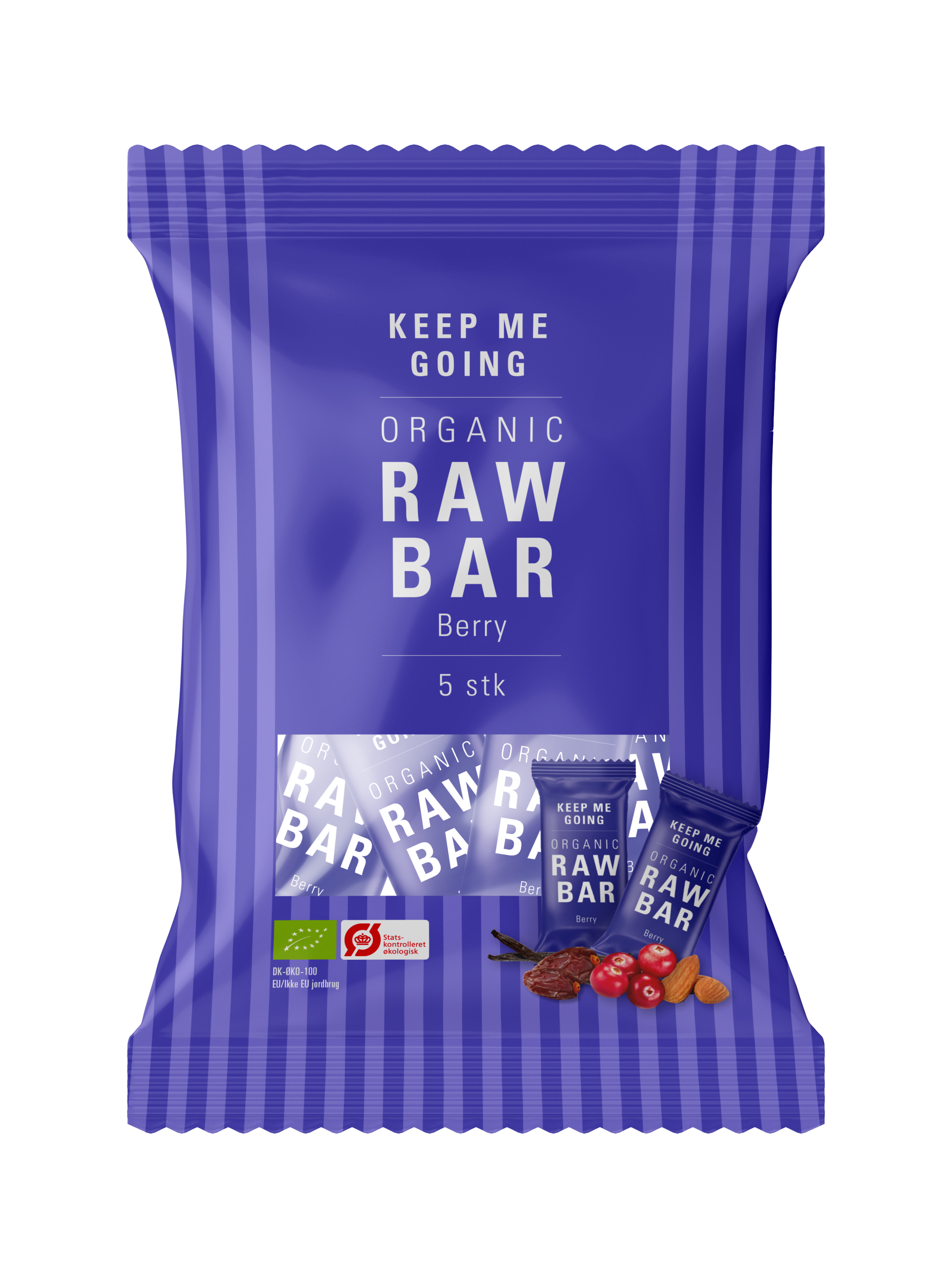 Castus Keep me Going Raw Bite med Berry