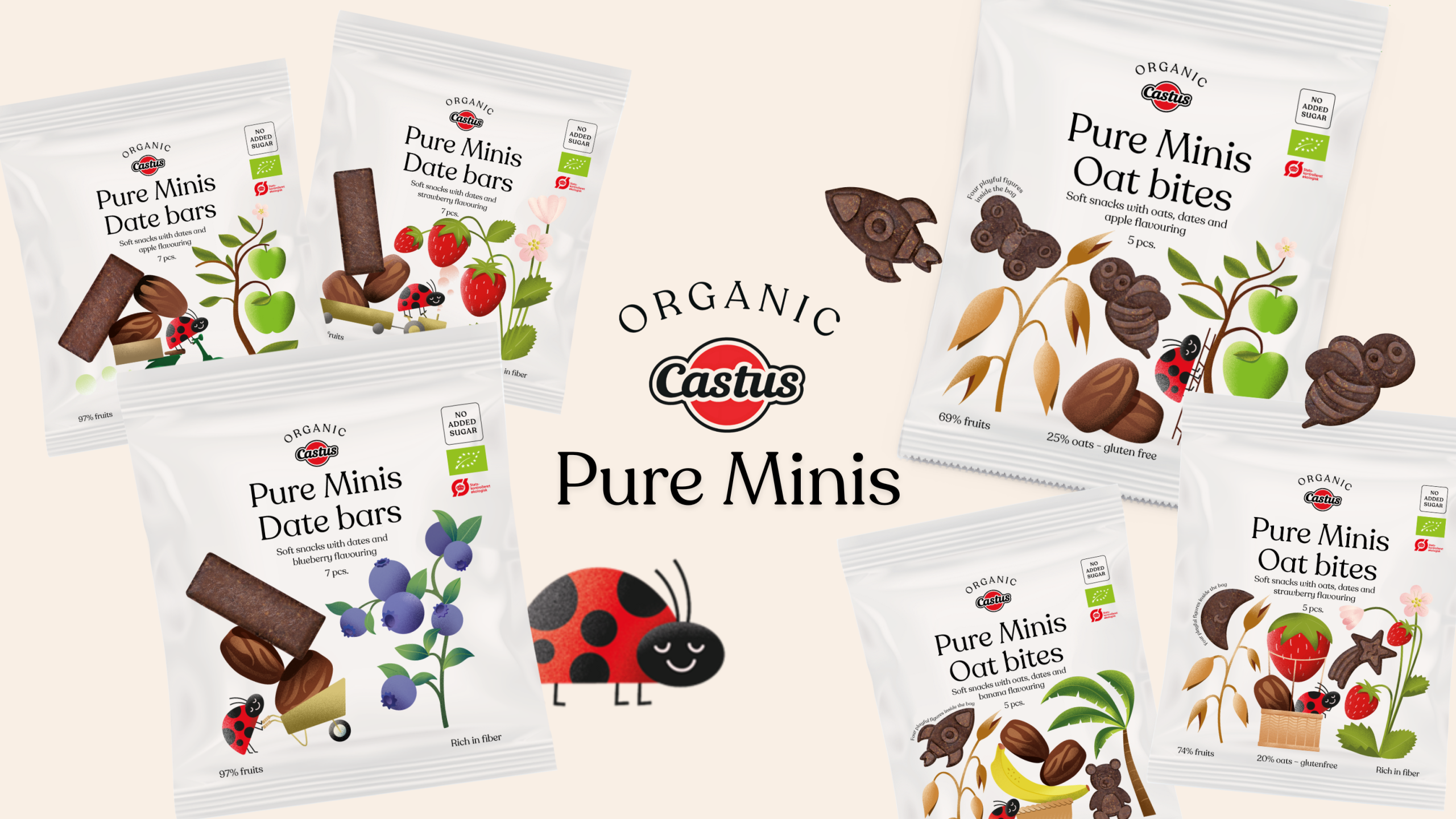Pure Minis fra Castus perfekt til små børn fra 1-3 år.